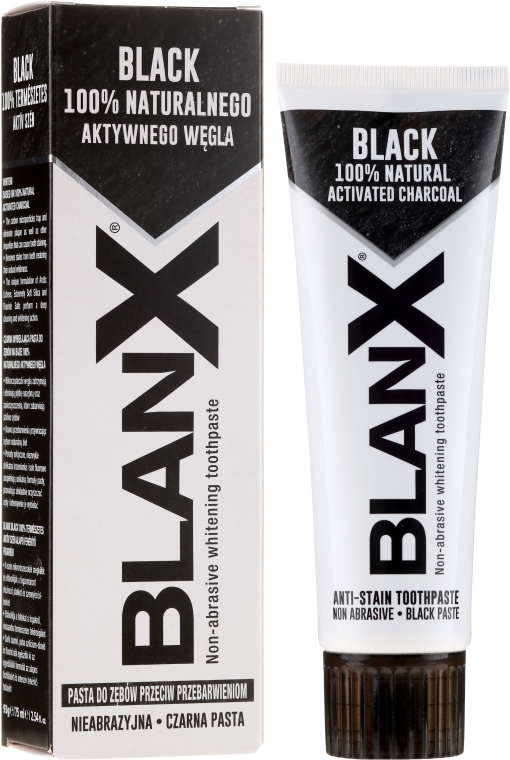 DENTIFRICIO BLANX BLACK CARBON ML.75 